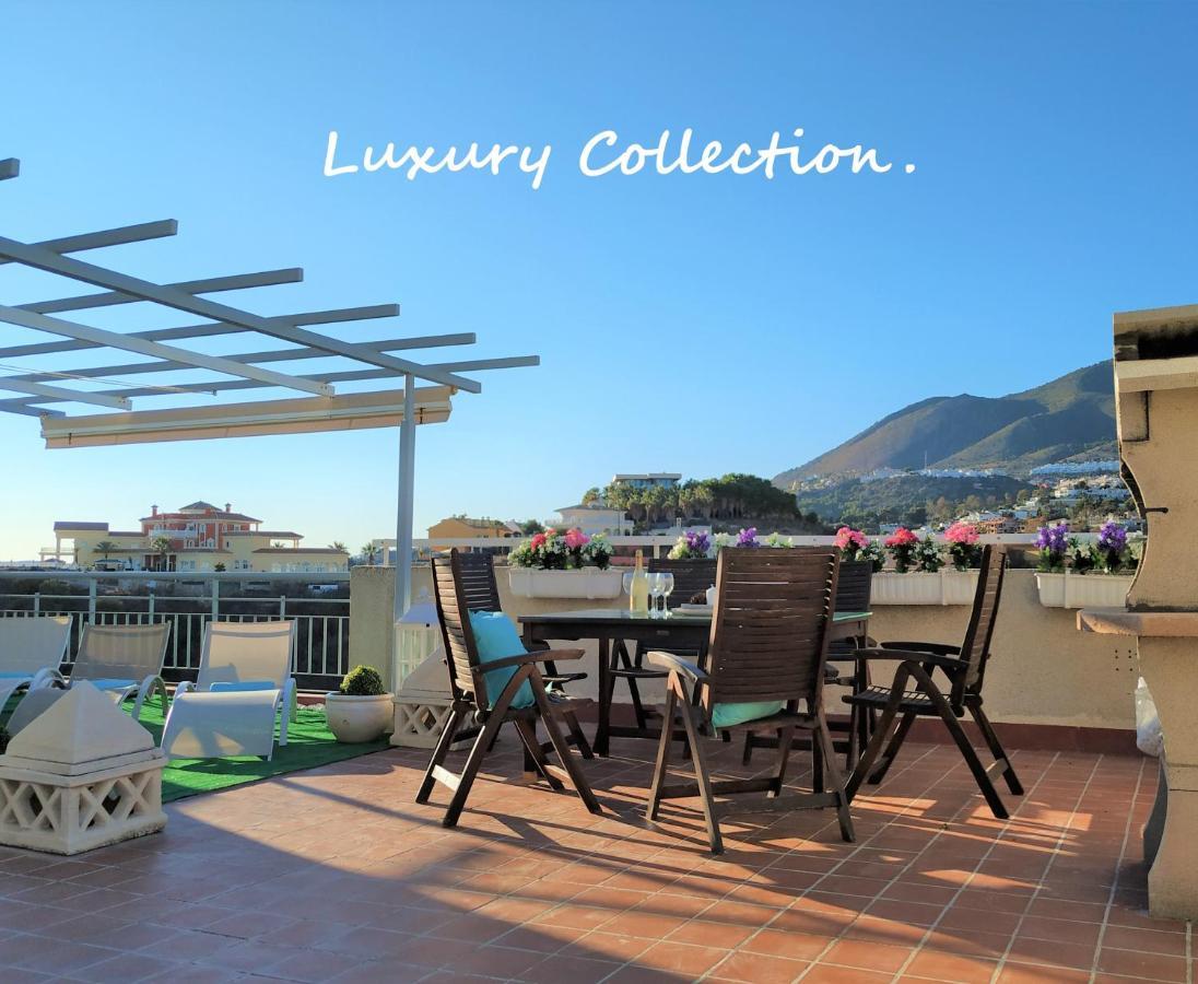 בנאלמדנה Pena Beach 3 Bedroom Duplex, Bbq, Pool, Sea Views, מראה חיצוני תמונה